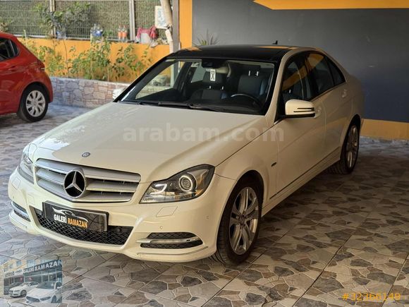 HATASIZ! MERCEDES C 180 2012 MAKYAJLI CAM TAVAN