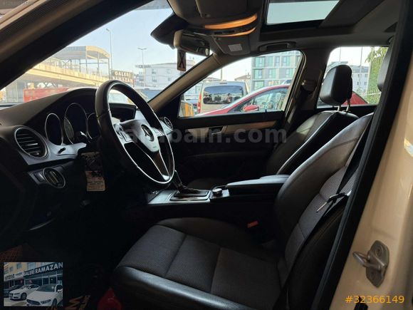 HATASIZ! MERCEDES C 180 2012 MAKYAJLI CAM TAVAN