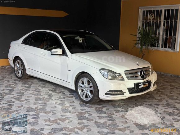 HATASIZ! MERCEDES C 180 2012 MAKYAJLI CAM TAVAN