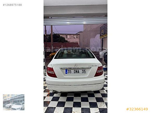 HATASIZ! MERCEDES C 180 2012 MAKYAJLI CAM TAVAN