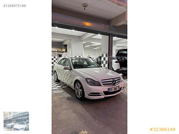 HATASIZ! MERCEDES C 180 2012 MAKYAJLI CAM TAVAN