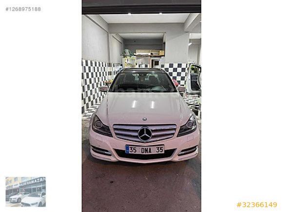 HATASIZ! MERCEDES C 180 2012 MAKYAJLI CAM TAVAN