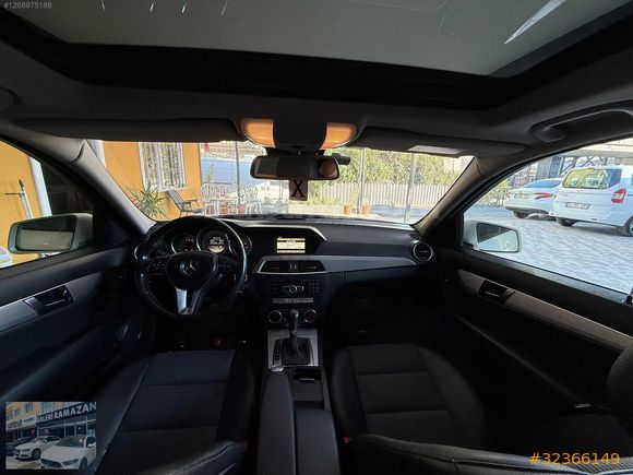 HATASIZ! MERCEDES C 180 2012 MAKYAJLI CAM TAVAN