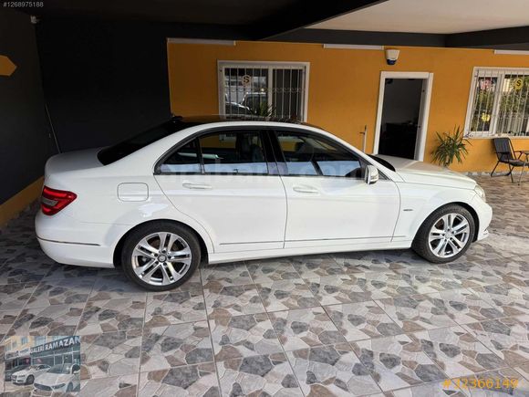 HATASIZ! MERCEDES C 180 2012 MAKYAJLI CAM TAVAN