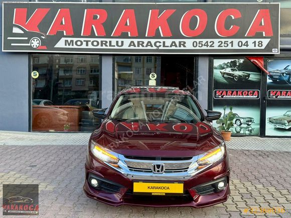 2017MDL HONDA CİVİC 1.6 İ-VTEC ECO EXECUTİVE SUNROOF DERİ ISITMA