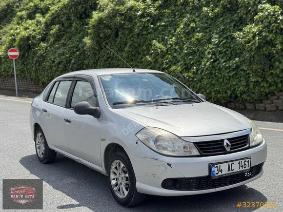 DEMİR AUTO'DAN 2012 RENO SYMBOL 1.5 DİZEL SIFIR MOTOR K 12 TKST