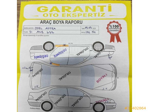 KOZKIRAN OTOMOTIVDEN YAPILI OPEL ASTRA