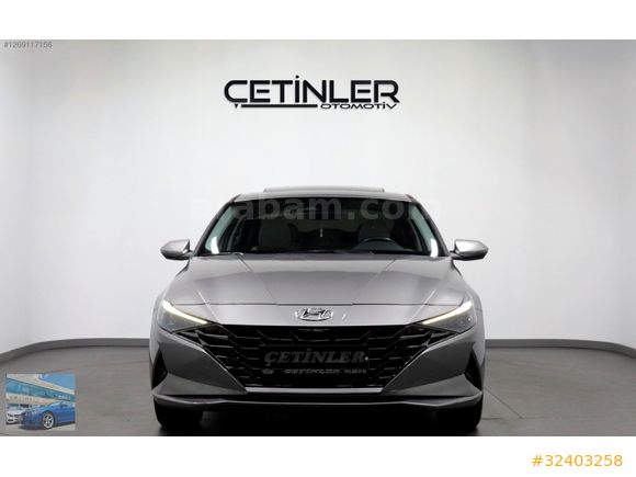 ÇETİNLERDEN 2023 HYUNDAİ ELENTRA 1.6 MPİ ELİT PAKET BOYASZ SANRF