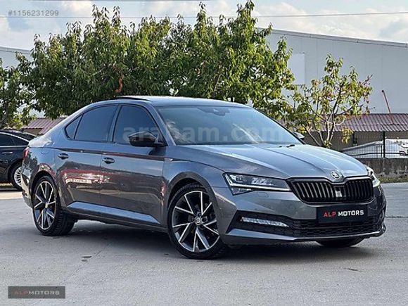 ALP MOTORS'DAN 2023 SKODA SUPERB 1.5 TSI DSG SPORTLINE HATASIZ