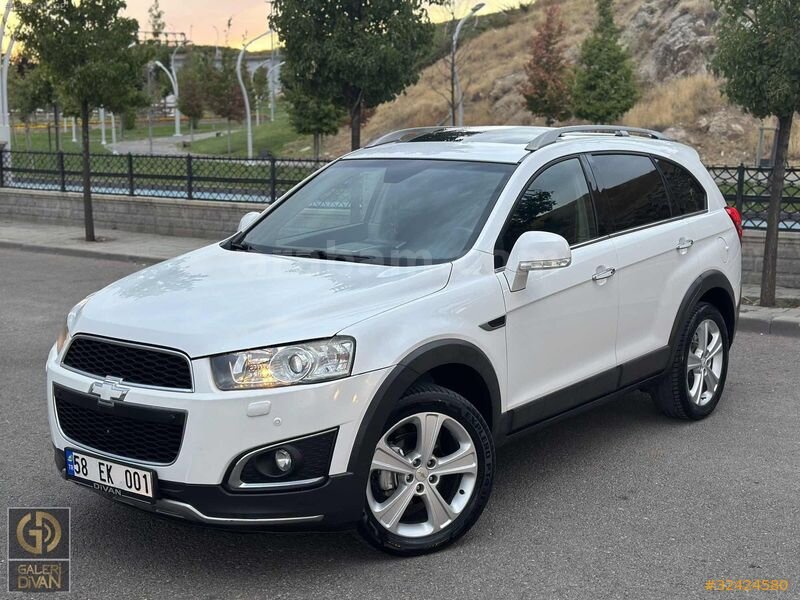 2013 CHEVROLET CAPTİVA 2.0 D LTZ - 7 KİŞİLİK - SUNROOF - 1 BOYA