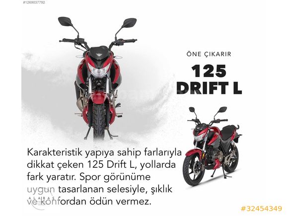 ALABAŞ MOTORSDAN MONDİAL DRİFT L BAYİDEN HEMEN TESLİM