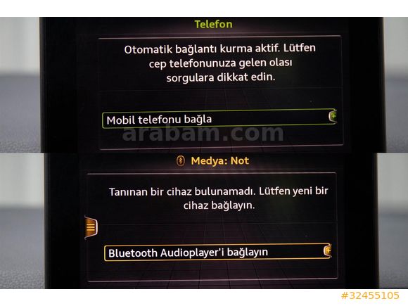 2017 A4 1.4 TFSI DYNAMIC ISITMA_ELK.ISIT.AYNA_F1_CRUISE_AUTO.HOLD