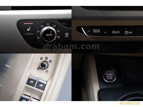2017 A4 1.4 TFSI DYNAMIC ISITMA_ELK.ISIT.AYNA_F1_CRUISE_AUTO.HOLD