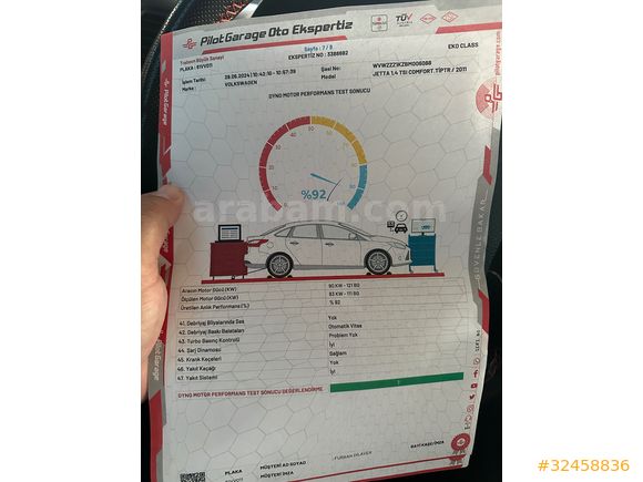Sahibinden Volkswagen Jetta 1.4 TSi Comfortline 2011 Model 