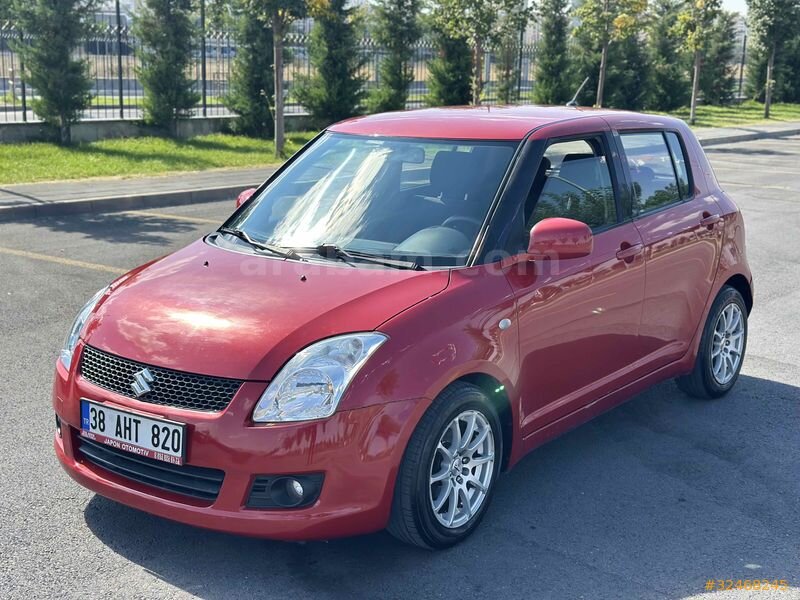Sahibinden Suzuki Swift 1.3 MT 2008 Model Kayseri 193.000 km Kırmızı