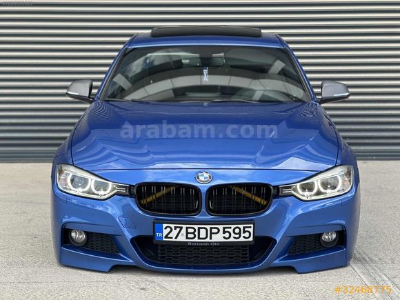 BMW 2014 ESTORİL BLUE F30 HATASIZ+BOYASIZ+TRAMERSİZ