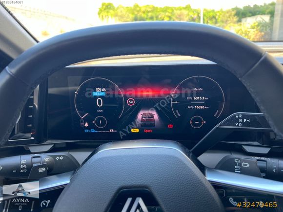 AYNA MOTORS 2023 HATASIZ MEGANE E-TECH İCONİC EV60 16.000 KM