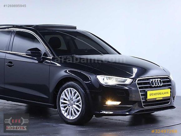 2016 AUDİ A3 SPORTBACK 1.6 TDİ AMBİENTE S-TRONİK SUNROOF