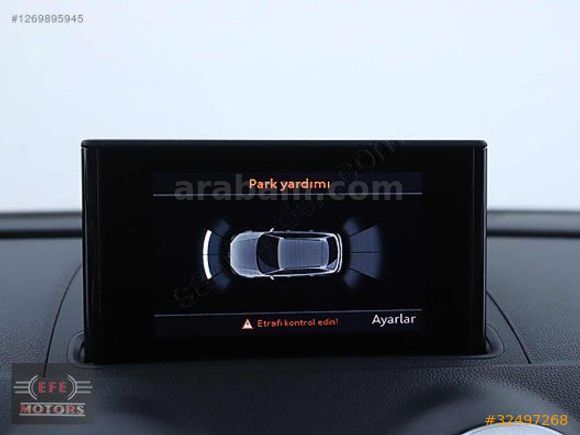 2016 AUDİ A3 SPORTBACK 1.6 TDİ AMBİENTE S-TRONİK SUNROOF
