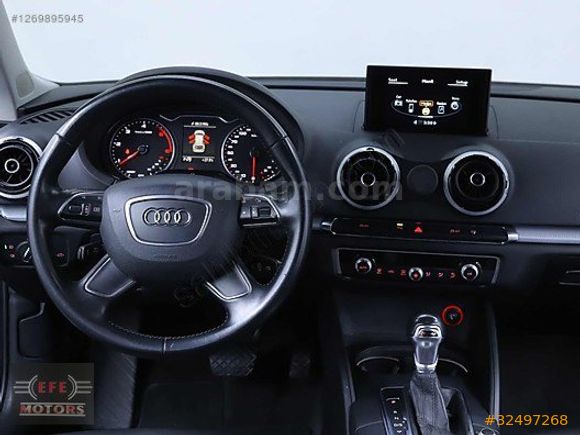 2016 AUDİ A3 SPORTBACK 1.6 TDİ AMBİENTE S-TRONİK SUNROOF