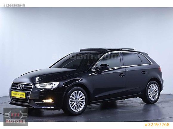 2016 AUDİ A3 SPORTBACK 1.6 TDİ AMBİENTE S-TRONİK SUNROOF