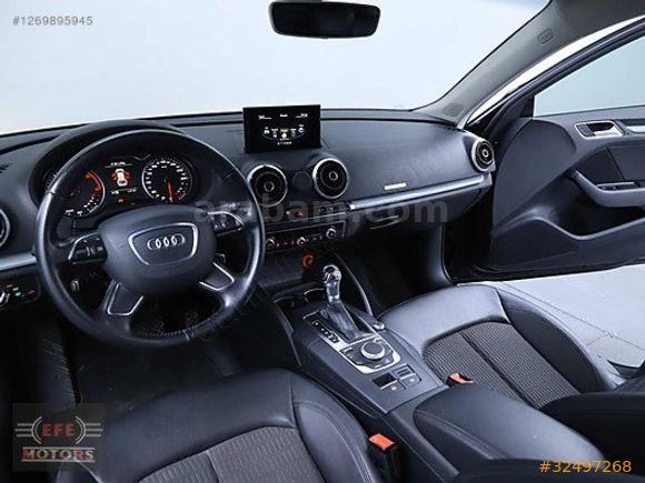2016 AUDİ A3 SPORTBACK 1.6 TDİ AMBİENTE S-TRONİK SUNROOF