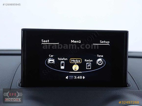 2016 AUDİ A3 SPORTBACK 1.6 TDİ AMBİENTE S-TRONİK SUNROOF
