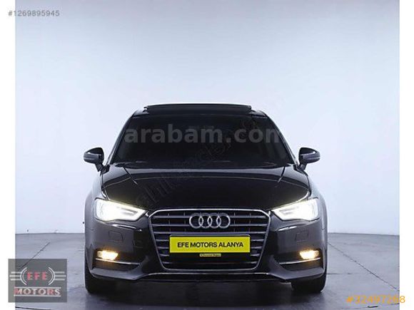 2016 AUDİ A3 SPORTBACK 1.6 TDİ AMBİENTE S-TRONİK SUNROOF