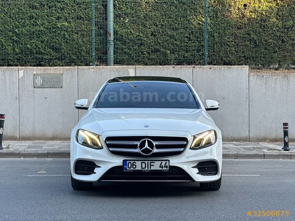 STEEL CAR'DAN TEMİZ TAMAMEN YETKİLİ SERVİS BAKIMLI E200 AMG