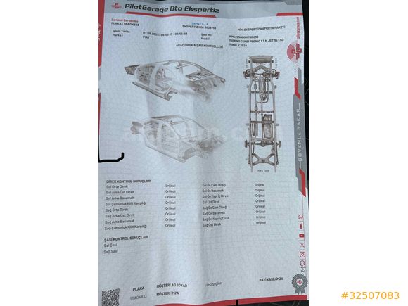Sahibinden Fiat Fiorino Combi 1.3 Multijet Premio 2024 Model 