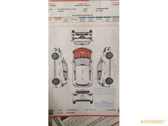 Renault Clio 1.2 2018 Model 19 Çıkışlı 
