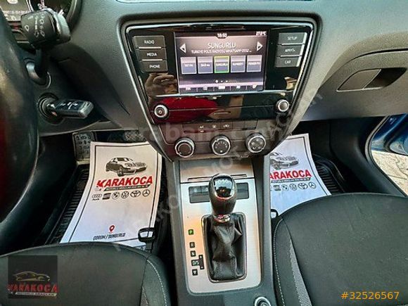 HATA BOYA TRAMER YOK 2018 OCTAVİA 1.6 TDI GREENTEC OPTİMAL DSG..