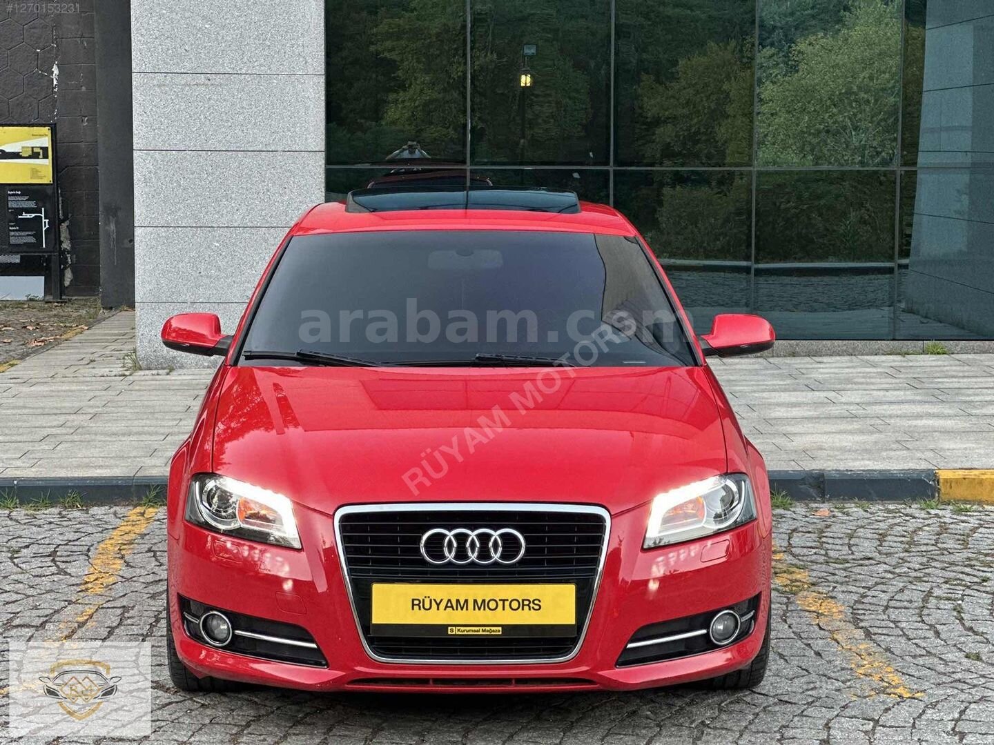 RÜYAM MOTORS/AUDİ A3/2012 S-TRONİC/SUNROFF/KIRMIZI/EXTRALI