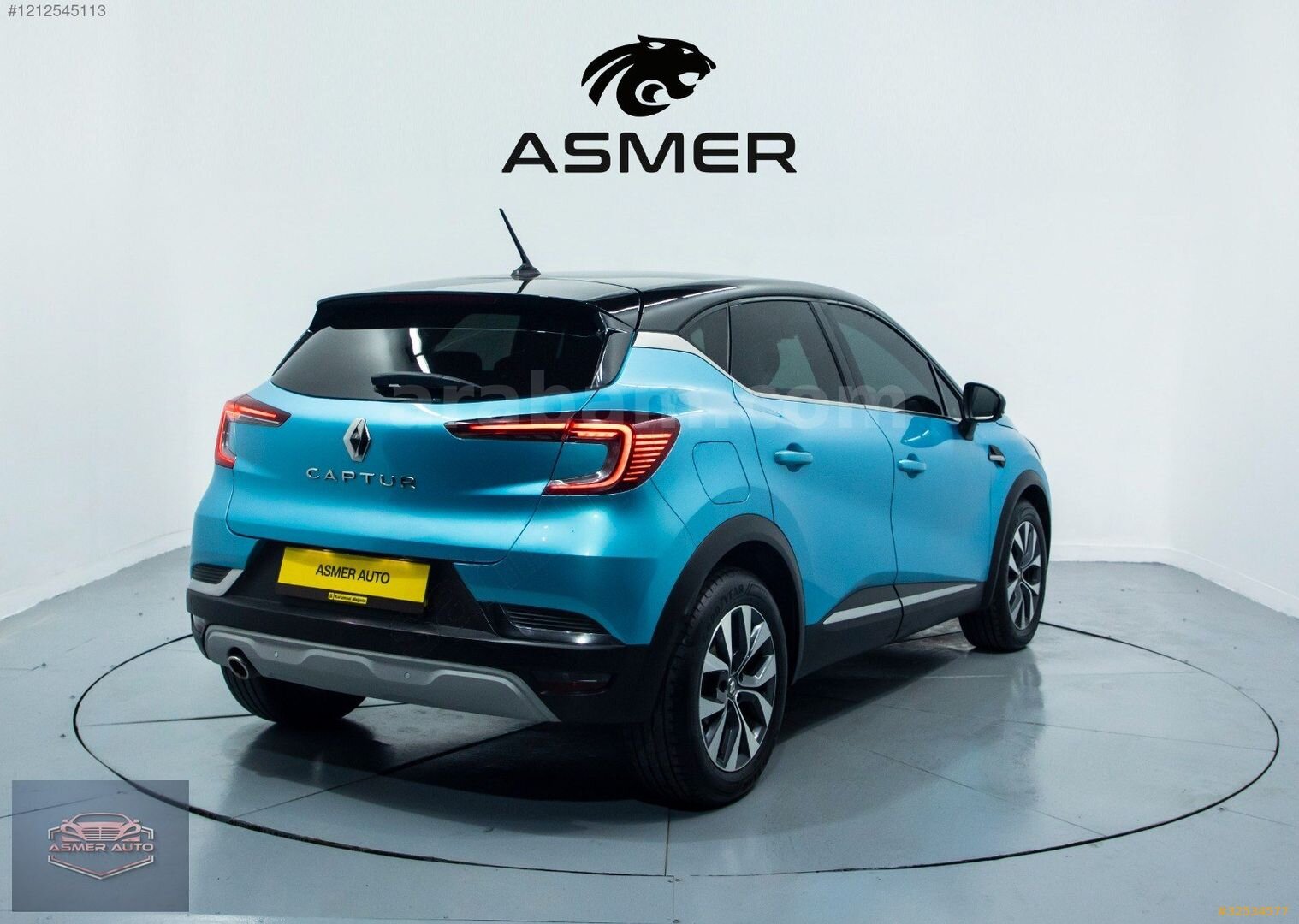 Galeriden Renault Captur 1.3 TCe Icon 2020 Model İstanbul 146.000 km Mavi 4