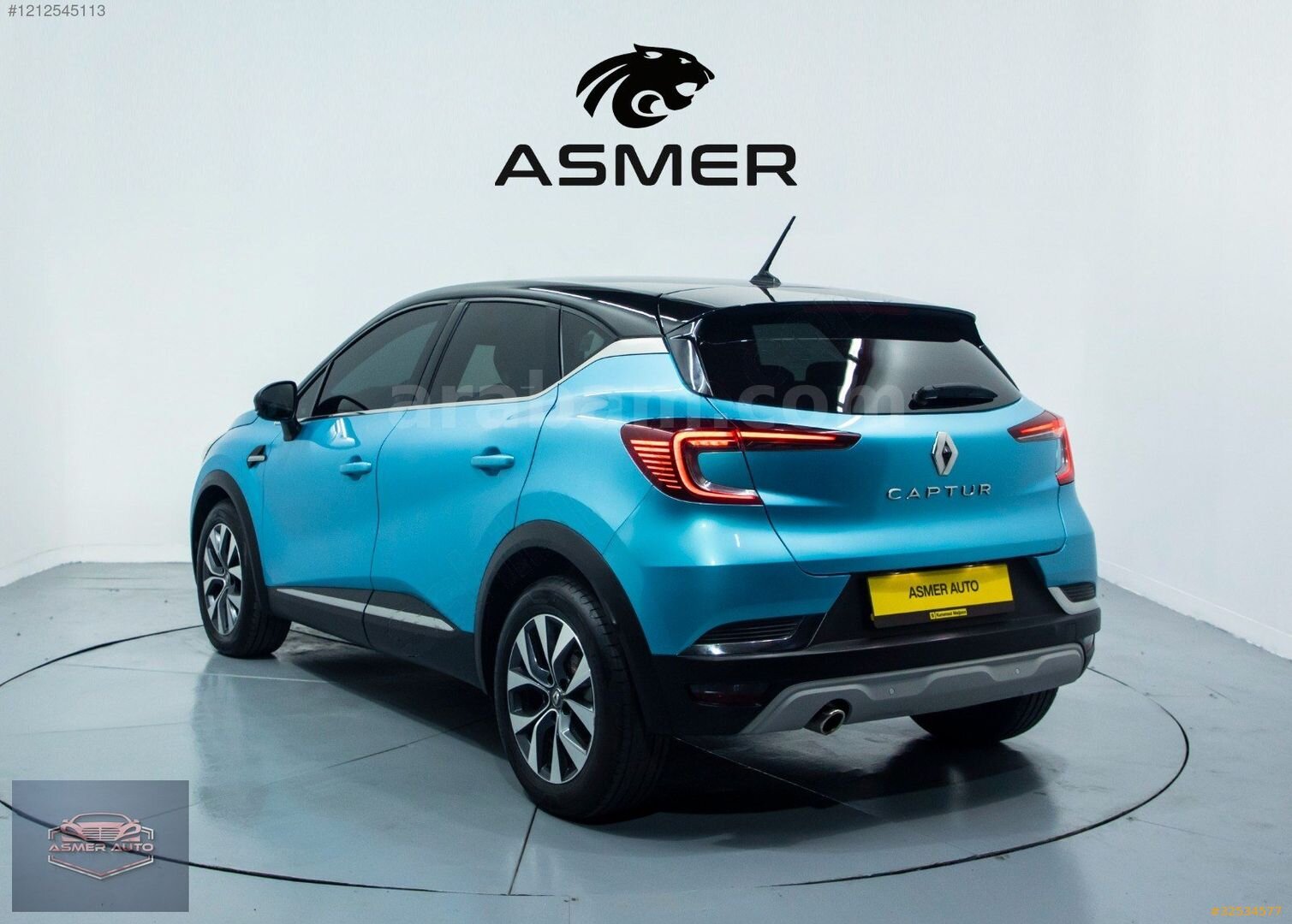 Galeriden Renault Captur 1.3 TCe Icon 2020 Model İstanbul 146.000 km Mavi 6