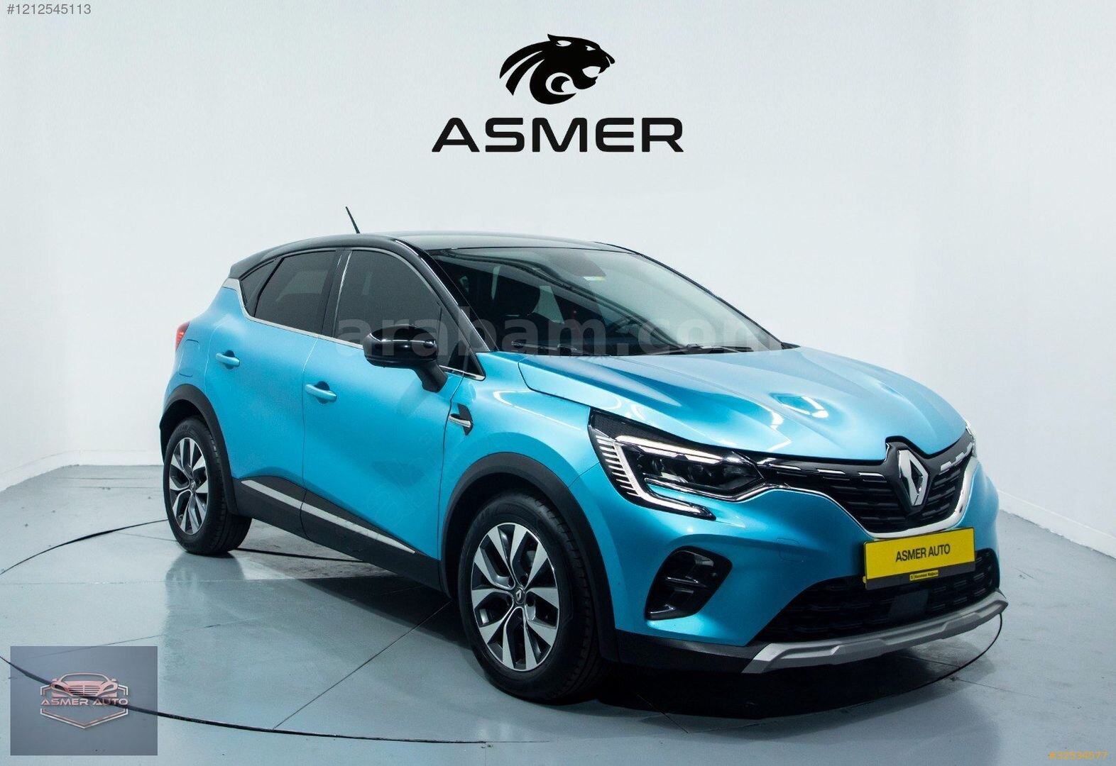 Galeriden Renault Captur 1.3 TCe Icon 2020 Model İstanbul 146.000 km Mavi 3
