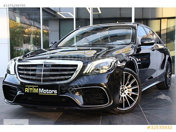 RİTİM MOTORS 2014 MODEL MERCEDES-BENZ S 500 L FACELİFT BAYİ HTSZ