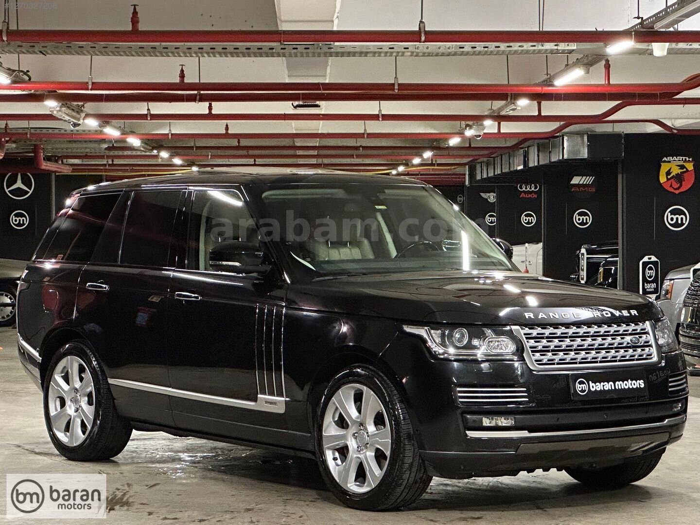 BARAN MOTORS 2015 RR VOGUE 3.0 SDV6 HYBRID SE BAYİ 130.429 KM 3