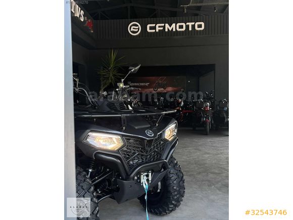 ALABAŞ MOTORSDAN CFORCE 450 BAYİDEN HEMEN TESLİM turuncu renk