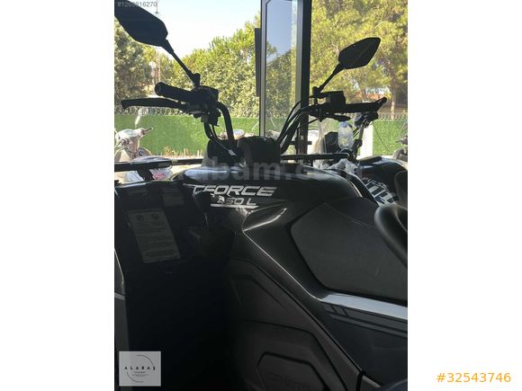 ALABAŞ MOTORSDAN CFORCE 450 BAYİDEN HEMEN TESLİM turuncu renk