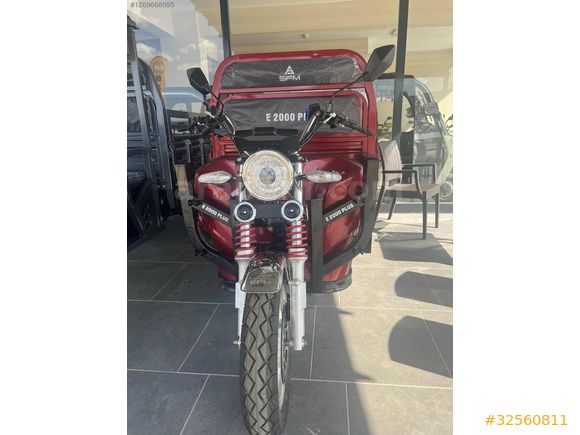 BGM MOTORS YETKİLİ BAYİ SFM E2000 PLUS 3 TEKER DİSK FREN