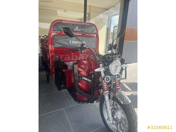 BGM MOTORS YETKİLİ BAYİ SFM E2000 PLUS 3 TEKER DİSK FREN