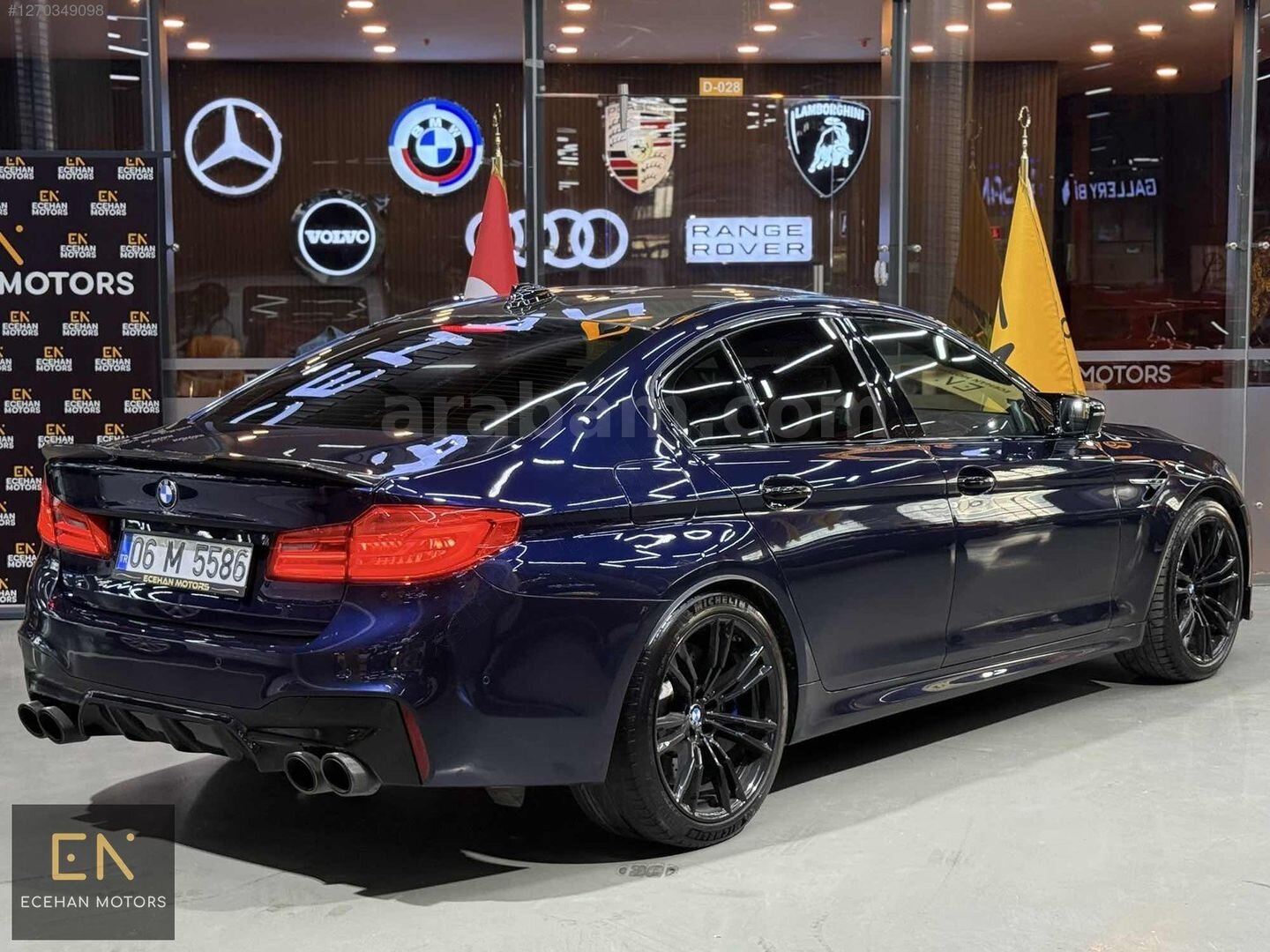 Galeriden BMW M Serisi M5 Competition 2017 Model İstanbul 68.000 km Lacivert 6