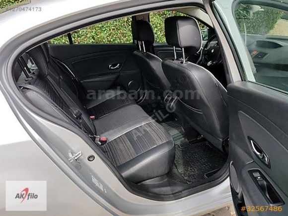 AK FİLO'DAN 2015 RENAULT FLUENCE 1.5 DCI ICON EDC