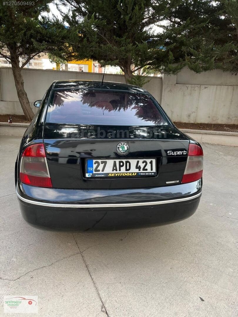 Galeriden Skoda SuperB 1.9 TDI Elegance 2008 Model Gaziantep 350.000 km Siyah 6