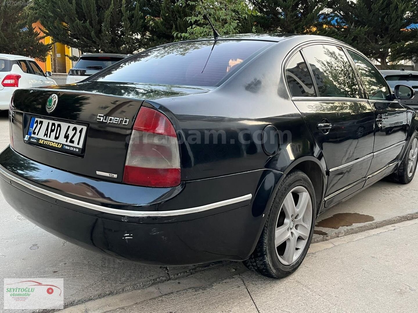 Galeriden Skoda SuperB 1.9 TDI Elegance 2008 Model Gaziantep 350.000 km Siyah 7