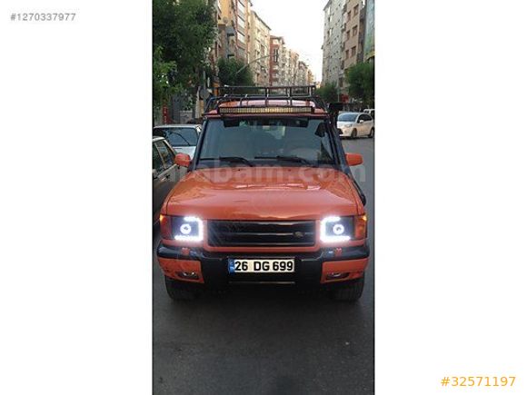LAND ROVER DİSCOVERY 2 4.0 V8 ÖZEL LEXUS SİMLİ TURUNCU BOYA