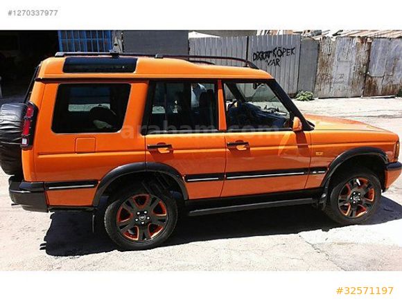 LAND ROVER DİSCOVERY 2 4.0 V8 ÖZEL LEXUS SİMLİ TURUNCU BOYA