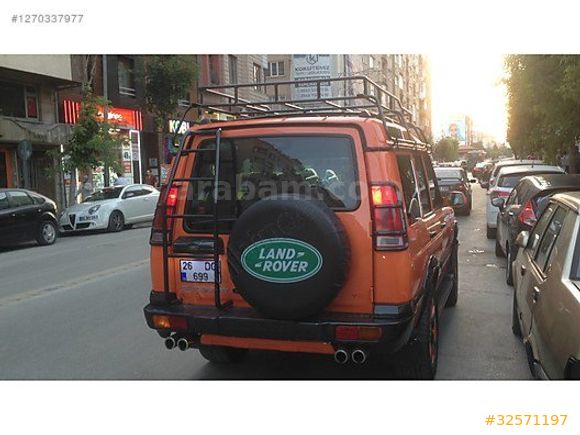 LAND ROVER DİSCOVERY 2 4.0 V8 ÖZEL LEXUS SİMLİ TURUNCU BOYA