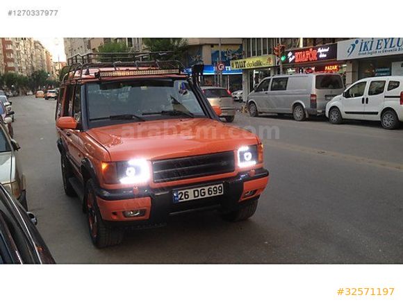 LAND ROVER DİSCOVERY 2 4.0 V8 ÖZEL LEXUS SİMLİ TURUNCU BOYA